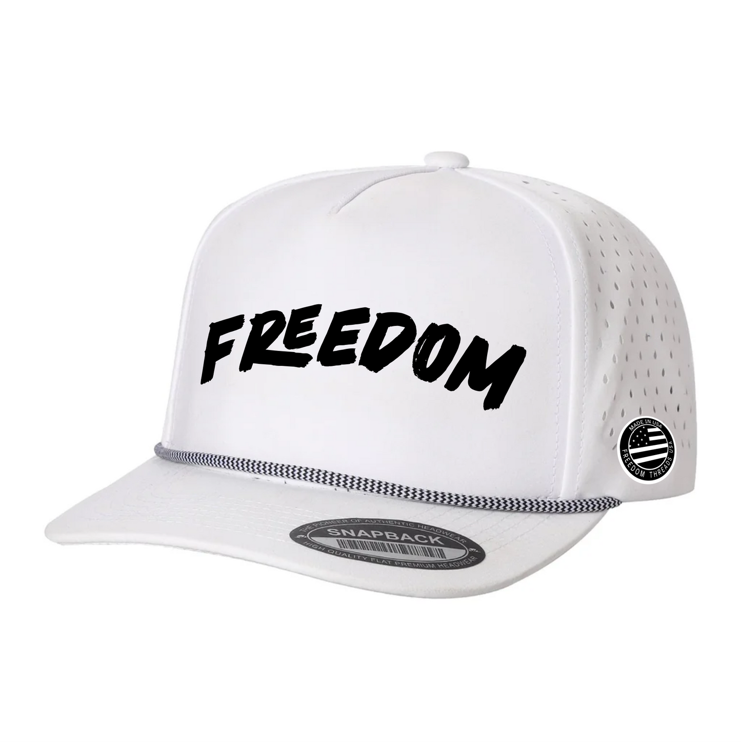 FREEDOM ROPE HAT (WHITE)