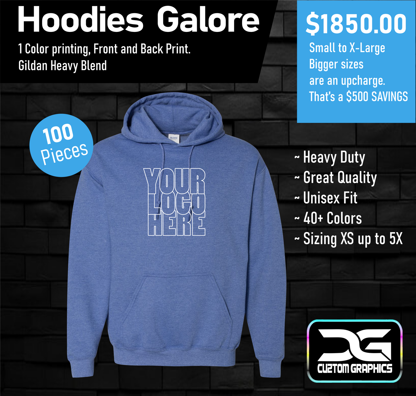 Hoodies Galore