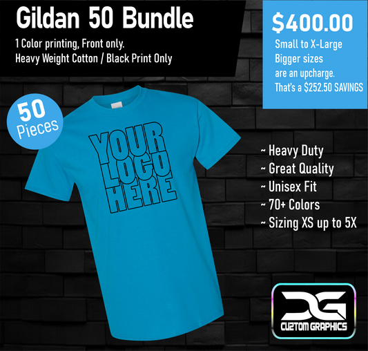 Gildan 50 Bundle